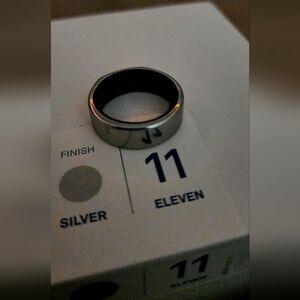 3rd GEN Oura ring- Silver Hertiage, size 11